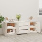 Credenza Bianca 180x36x65 cm in Legno Massello di Pino Credenza Bianca 180x36x65 cm in Legno Massello di Pino