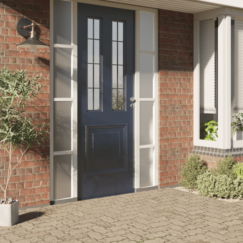 vidaXL Pellicole Statiche Smerigliate Grigie Trasparenti 5pz in PVC vidaXL Pellicole Statiche Smerigliate Grigie Trasparenti 5pz in PVC