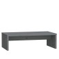 Supporto per Monitor Grigio 50x27x15 cm Legno Massello di Pino Supporto per Monitor Grigio 50x27x15 cm Legno Massello di Pino