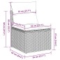 vidaXL Set Divani da Giardino 7 pz con Cuscini Marrone in Polyrattan vidaXL Set Divani da Giardino 7 pz con Cuscini Marrone in Polyrattan