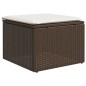 vidaXL Set Divani da Giardino 8 pz con Cuscini Marrone in Polyrattan vidaXL Set Divani da Giardino 8 pz con Cuscini Marrone in Polyrattan