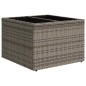 vidaXL Set Divani da Giardino 11 pz con Cuscini in Polyrattan Grigio vidaXL Set Divani da Giardino 11 pz con Cuscini in Polyrattan Grigio