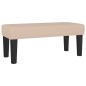 vidaXL Giroletto a Molle con Materasso Cappuccino 120x190cm Similpelle vidaXL Giroletto a Molle con Materasso Cappuccino 120x190cm Similpelle