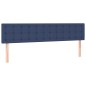 vidaXL Giroletto a Molle con Materasso Blu 120x190 cm in Tessuto vidaXL Giroletto a Molle con Materasso Blu 120x190 cm in Tessuto