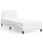 vidaXL Giroletto con Luci LED Bianco 90x200 cm in Similpelle vidaXL Giroletto con Luci LED Bianco 90x200 cm in Similpelle