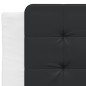 vidaXL Giroletto con Luci LED Bianco e Nero 100x200 cm in Similpelle vidaXL Giroletto con Luci LED Bianco e Nero 100x200 cm in Similpelle