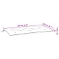 vidaXL Cuscini Panca Giardino 2 pz a Foglie 100x50x7 cm Tessuto Oxford vidaXL Cuscini Panca Giardino 2 pz a Foglie 100x50x7 cm Tessuto Oxford