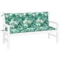 vidaXL Cuscini Panca Giardino 2 pz a Foglie 150x50x7 cm Tessuto Oxford vidaXL Cuscini Panca Giardino 2 pz a Foglie 150x50x7 cm Tessuto Oxford