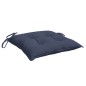 vidaXL Cuscini per Sedia 6 pz Blu Marino 50x50x7 cm in Tessuto Oxford