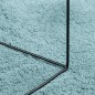 vidaXL Tappeto OVIEDO a Pelo Corto Verde Ø 80 cm