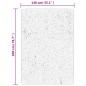vidaXL Tappeto OVIEDO a Pelo Corto Turchese 140x200 cm