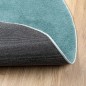 vidaXL Tappeto OVIEDO a Pelo Corto Verde Ø 200 cm