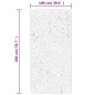 vidaXL Tappeto OVIEDO a Pelo Corto Turchese 100x200 cm