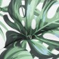 vidaXL Cuscino Panca Giardino a Foglie 110x50x7 cm in Tessuto Oxford