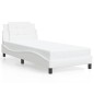 vidaXL Giroletto con Luci LED Bianco 80x200 cm in Similpelle
