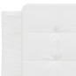 vidaXL Giroletto con Luci LED Bianco 80x200 cm in Similpelle