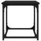 Tavolino Nero 40x40x40 cm in Legno Multistrato Tavolino Nero 40x40x40 cm in Legno Multistrato