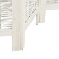 vidaXL Divisorio Ambienti 5Pannelli Bianco Legno Massello di Paulownia vidaXL Divisorio Ambienti 5Pannelli Bianco Legno Massello di Paulownia