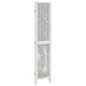 vidaXL Divisorio Ambienti 3Pannelli Bianco Legno Massello di Paulownia vidaXL Divisorio Ambienti 3Pannelli Bianco Legno Massello di Paulownia