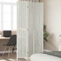 vidaXL Divisorio Ambienti 3Pannelli Bianco Legno Massello di Paulownia vidaXL Divisorio Ambienti 3Pannelli Bianco Legno Massello di Paulownia