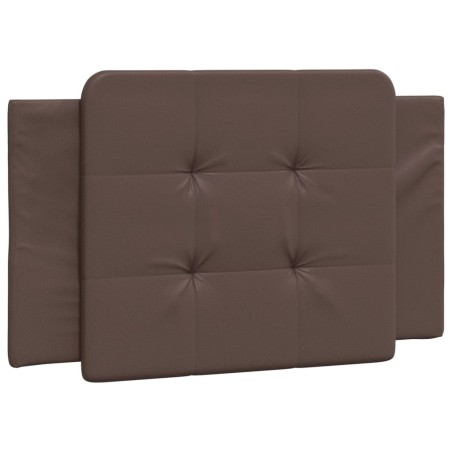 vidaXL Cuscino Testiera Marrone 80 cm in Similpelle