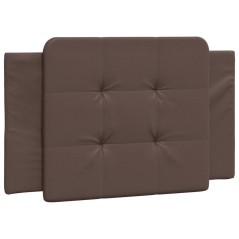 vidaXL Cuscino Testiera Marrone 90 cm in Similpelle