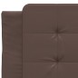 vidaXL Cuscino Testiera Marrone 90 cm in Similpelle vidaXL Cuscino Testiera Marrone 90 cm in Similpelle