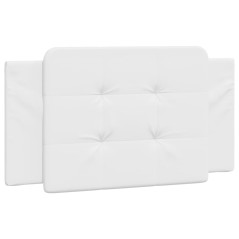 vidaXL Cuscino Testiera Bianco 100 cm in Similpelle