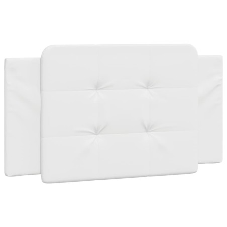 vidaXL Cuscino Testiera Bianco 100 cm in Similpelle