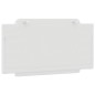 vidaXL Cuscino Testiera Bianco 100 cm in Similpelle vidaXL Cuscino Testiera Bianco 100 cm in Similpelle