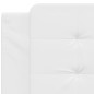 vidaXL Cuscino Testiera Bianco 100 cm in Similpelle vidaXL Cuscino Testiera Bianco 100 cm in Similpelle