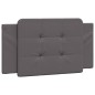 vidaXL Cuscino Testiera Grigio 100 cm in Similpelle vidaXL Cuscino Testiera Grigio 100 cm in Similpelle