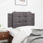 vidaXL Cuscino Testiera Grigio 100 cm in Similpelle vidaXL Cuscino Testiera Grigio 100 cm in Similpelle