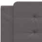 vidaXL Cuscino Testiera Grigio 100 cm in Similpelle vidaXL Cuscino Testiera Grigio 100 cm in Similpelle