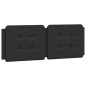 vidaXL Cuscino Testiera Nero 120 cm in Similpelle vidaXL Cuscino Testiera Nero 120 cm in Similpelle