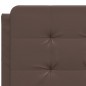 vidaXL Cuscino Testiera Marrone 120 cm in Similpelle vidaXL Cuscino Testiera Marrone 120 cm in Similpelle