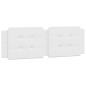 vidaXL Cuscino Testiera Bianco 160 cm in Similpelle vidaXL Cuscino Testiera Bianco 160 cm in Similpelle