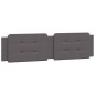 vidaXL Cuscino Testiera Grigio 200 cm in Similpelle vidaXL Cuscino Testiera Grigio 200 cm in Similpelle