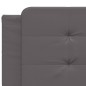 vidaXL Cuscino Testiera Grigio 200 cm in Similpelle vidaXL Cuscino Testiera Grigio 200 cm in Similpelle
