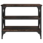 Mobile Porta TV Rovere Fumo 60x40x50 cm in Legno Multistrato Mobile Porta TV Rovere Fumo 60x40x50 cm in Legno Multistrato
