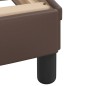 vidaXL GiroLetto con Materasso Marrone 90x200 cm in Similpelle vidaXL GiroLetto con Materasso Marrone 90x200 cm in Similpelle