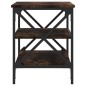 Mobile Porta TV Rovere Fumo 60x40x50 cm in Legno Multistrato Mobile Porta TV Rovere Fumo 60x40x50 cm in Legno Multistrato