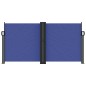 vidaXL Tenda da Sole Laterale Retrattile Blu 120x600 cm vidaXL Tenda da Sole Laterale Retrattile Blu 120x600 cm