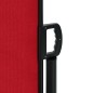 vidaXL Tenda da Sole Laterale Retrattile Rossa 140x600 cm vidaXL Tenda da Sole Laterale Retrattile Rossa 140x600 cm