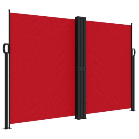 vidaXL Tenda da Sole Laterale Retrattile Rossa 160x600 cm