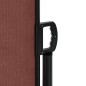 vidaXL Tenda da Sole Laterale Retrattile Marrone 180x600 cm vidaXL Tenda da Sole Laterale Retrattile Marrone 180x600 cm