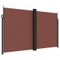 vidaXL Tenda da Sole Laterale Retrattile Marrone 200x600 cm vidaXL Tenda da Sole Laterale Retrattile Marrone 200x600 cm