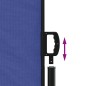 vidaXL Tenda da Sole Laterale Retrattile Blu 220x600 cm vidaXL Tenda da Sole Laterale Retrattile Blu 220x600 cm