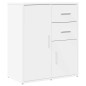 vidaXL Credenza Bianco 60x31x70 cm in Legno Multistrato vidaXL Credenza Bianco 60x31x70 cm in Legno Multistrato