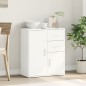 vidaXL Credenza Bianco 60x31x70 cm in Legno Multistrato vidaXL Credenza Bianco 60x31x70 cm in Legno Multistrato